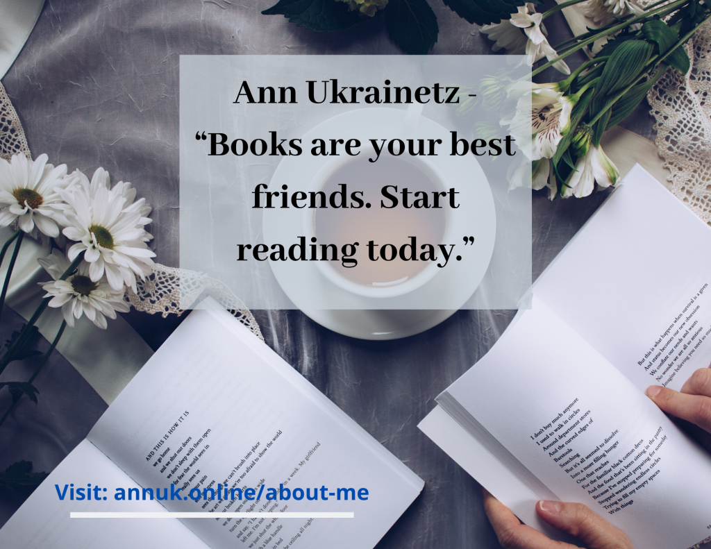 Ann Ukrainetz | How reading can inspire you?